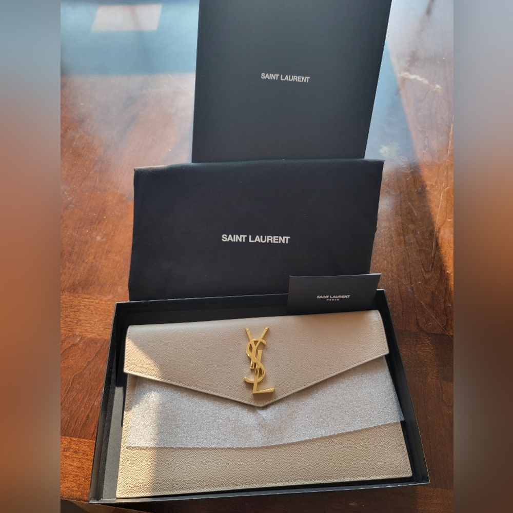 Yves Saint Laurent clutch